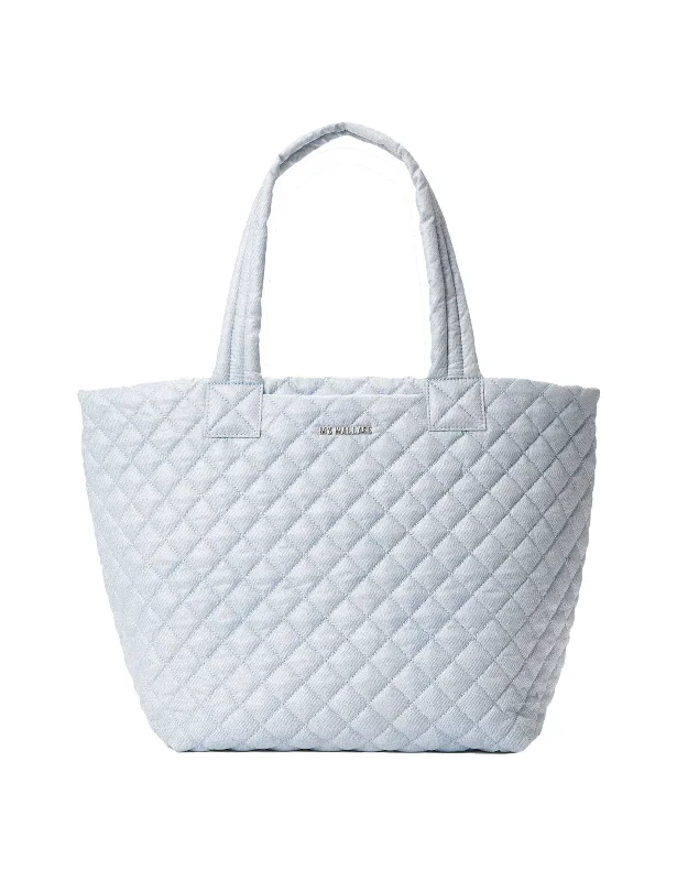 Medium Metro Tote Deluxe - Chambray