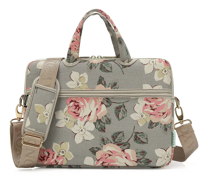 The Rose Laptop Briefcase for Women 15-inch