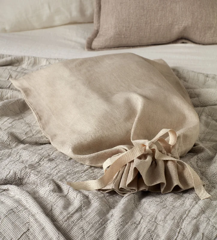 Natural Bobby Cotton Linen Storage Bag