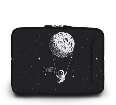 Hello From The Moon Laptop Case