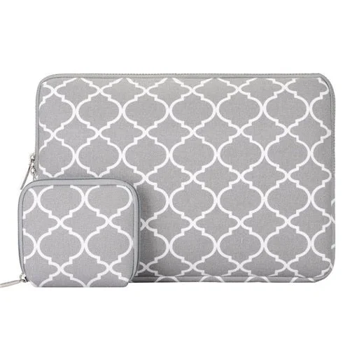 Quatrefoil Grey