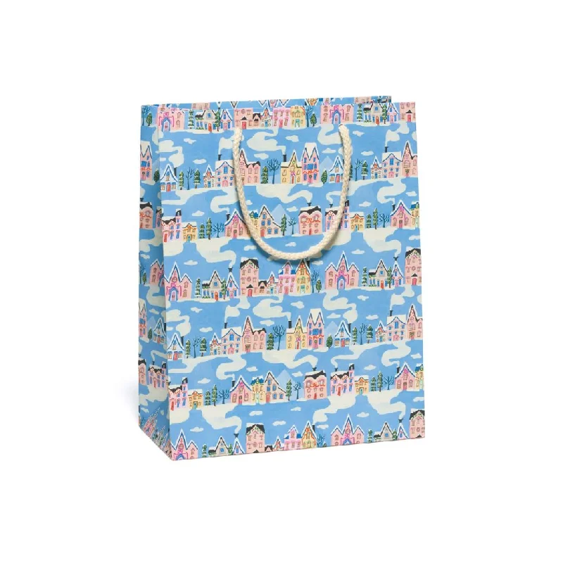 Little Pink Houses Holiday Gift Bag (Large)