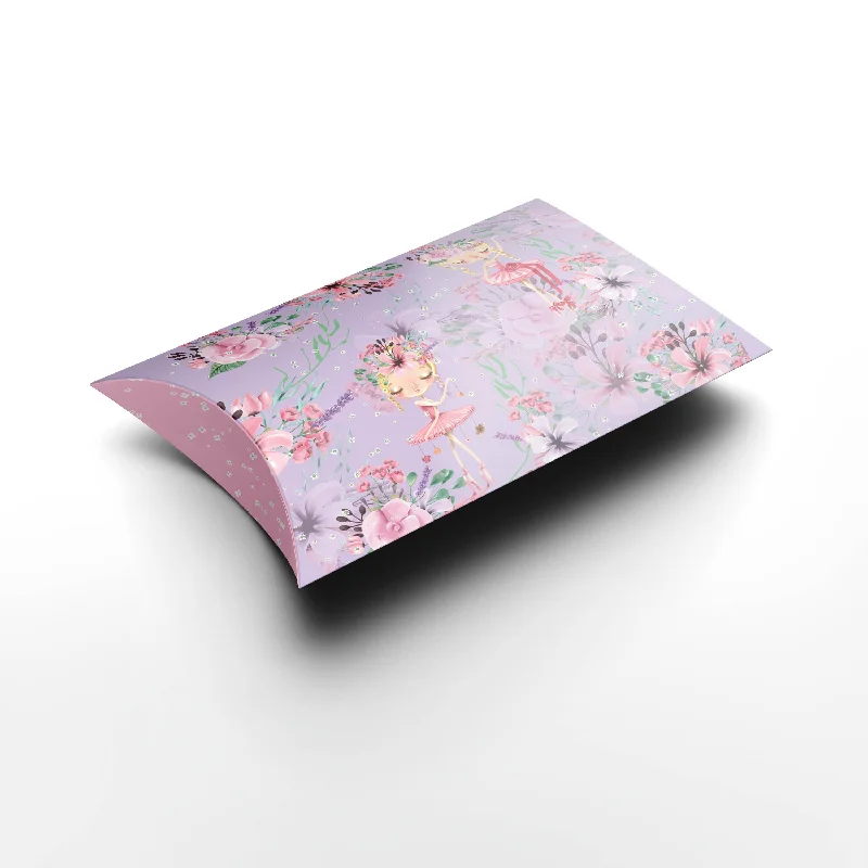 Pink Ballerina Kids Pillow Box - Set of 5