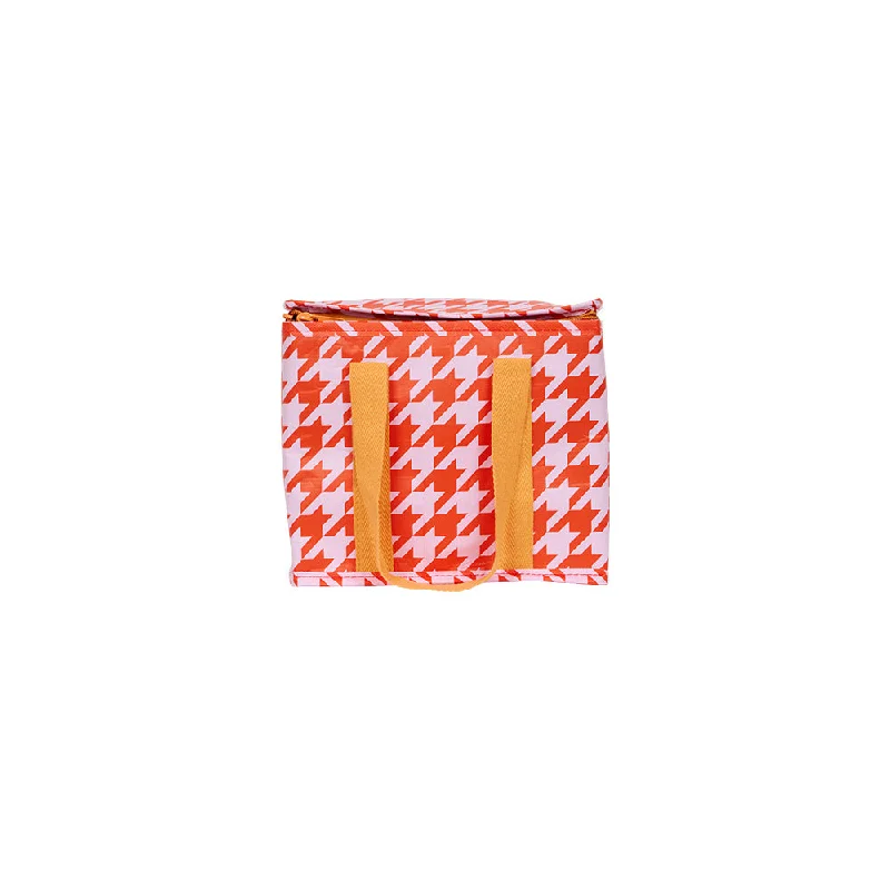 Houndstooth Mini Insulated Tote