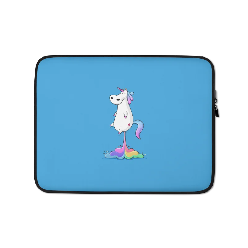 Unicorn Rainbow Fart Laptop Case