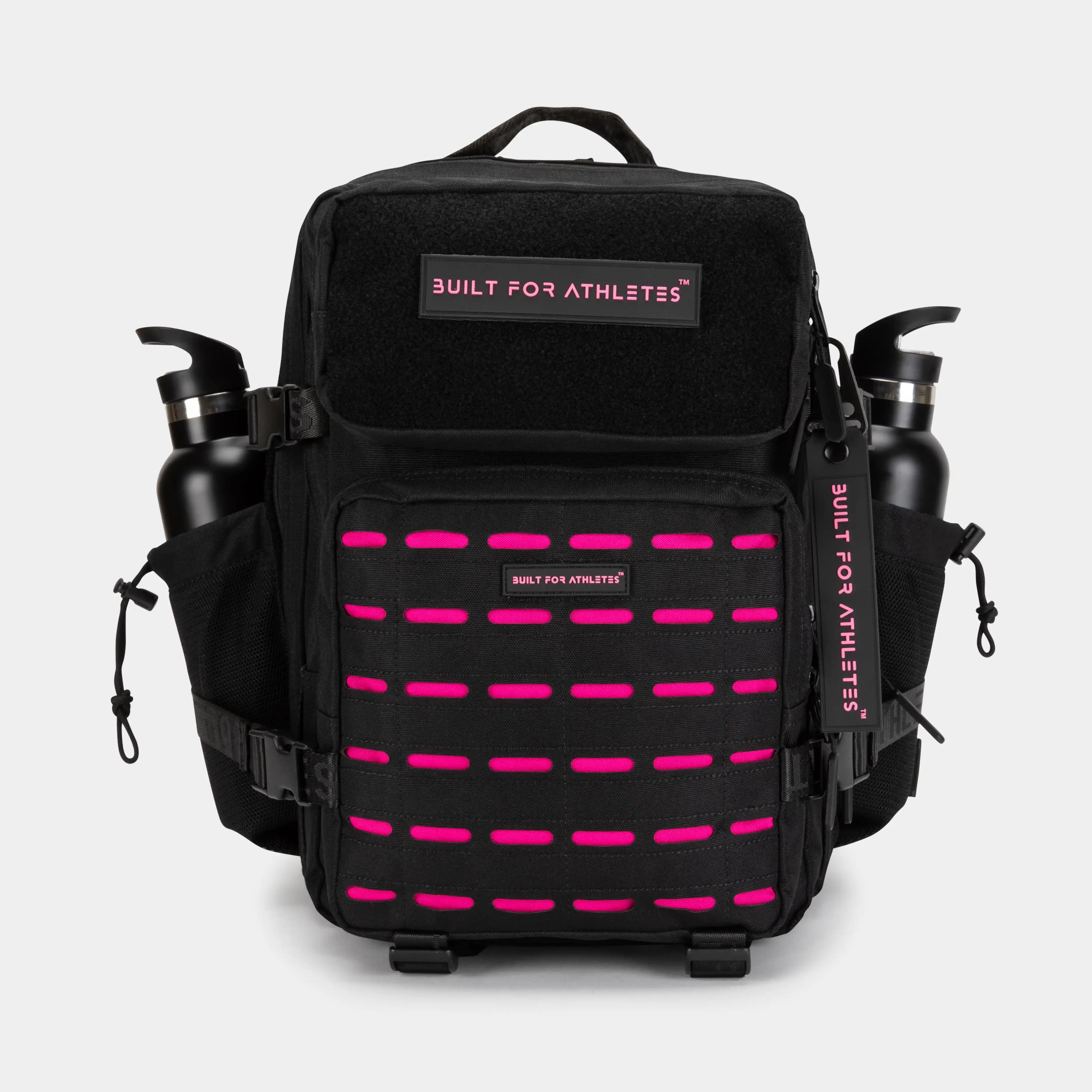 Medium Black & Pink Gym Backpack