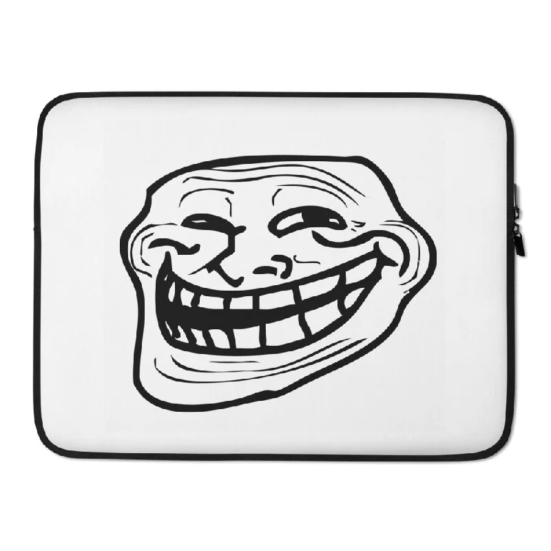 Smiling Man Meme Laptop Case