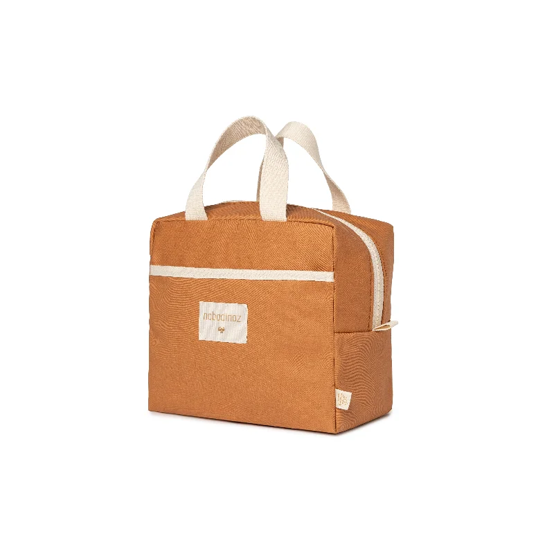 nobodinoz Sunshine Insulated Lunch Bag Cinnamon