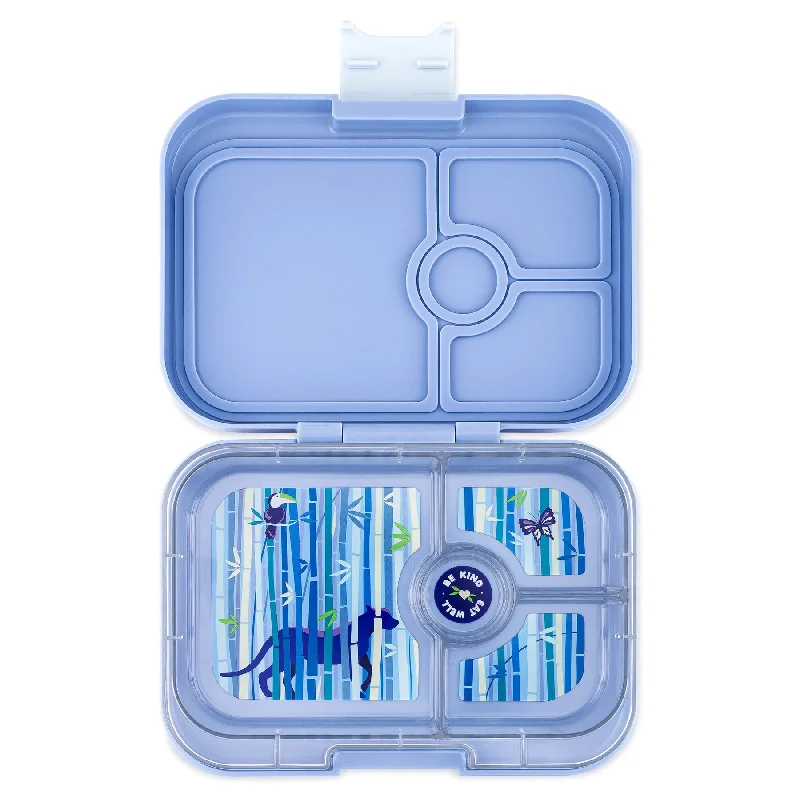 Yumbox Panino - 4 Compartment Lunch Box - Hazy Blue Panther