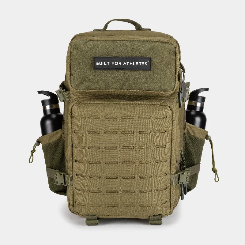 Large Army Green Gym Backpack