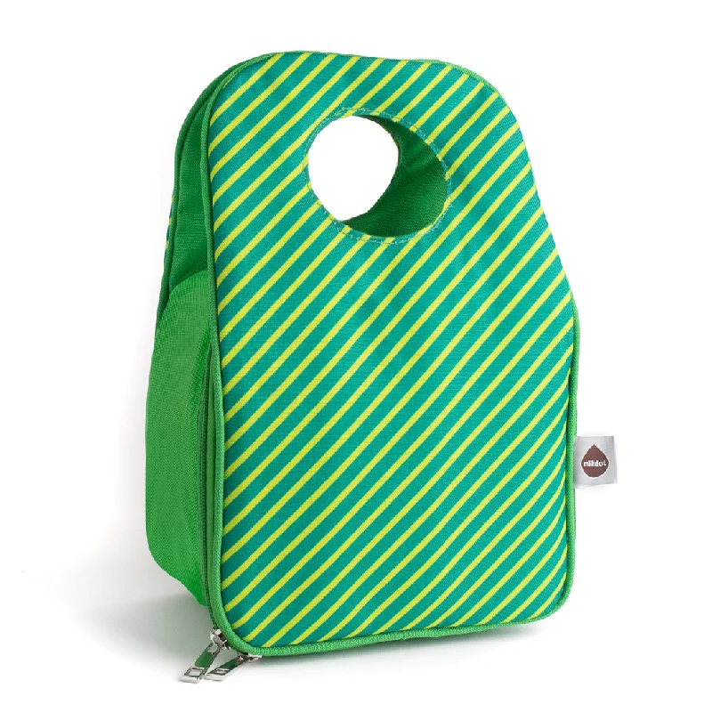 Lunch Tote | Green Stripe