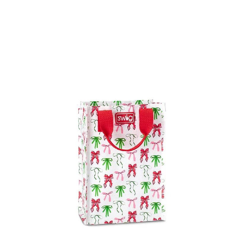 Ribbons and Bows Reusable Gift Bag Tall