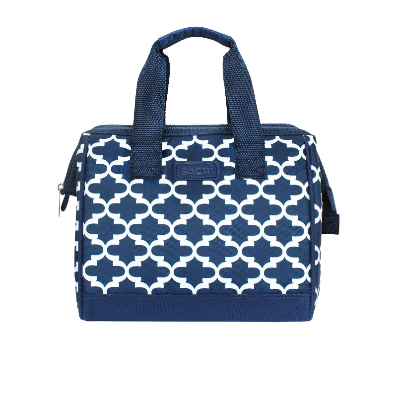 Sachi Insulated Lunch Bag Morrocan Navy