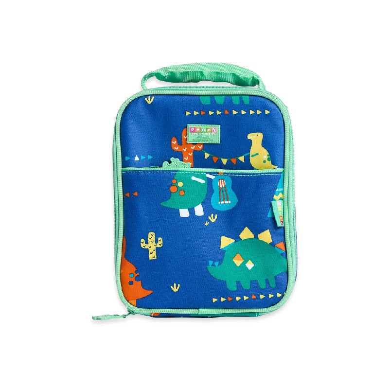 Large Insulated Lunch Bag - Dino Rock