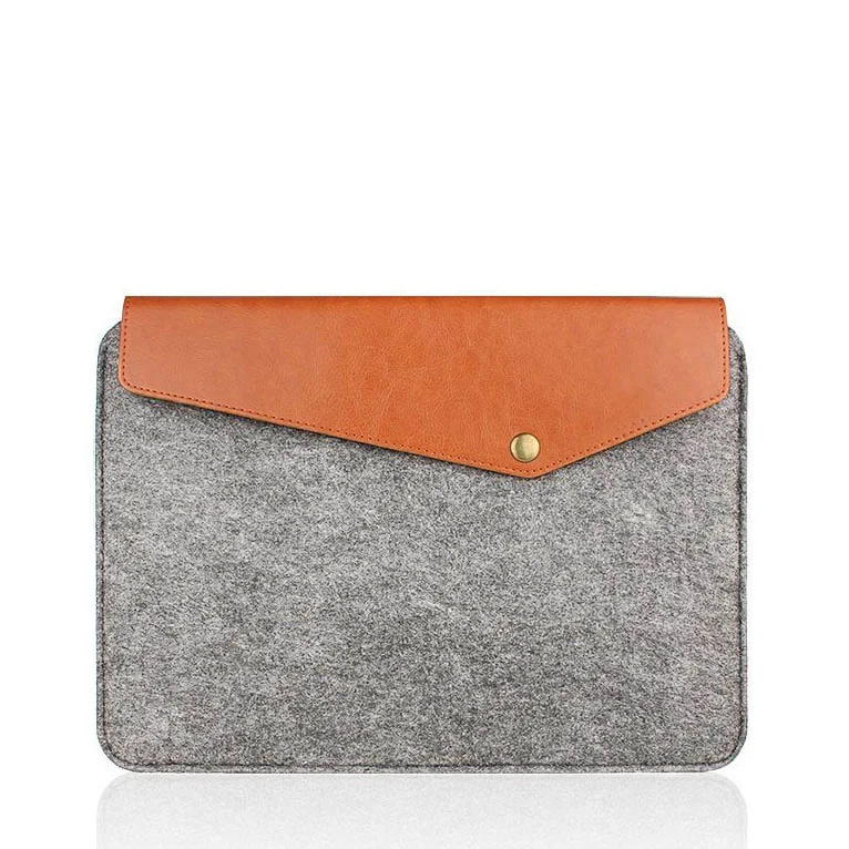 Minimalist Wool Laptop Sleeve Set 13-inch