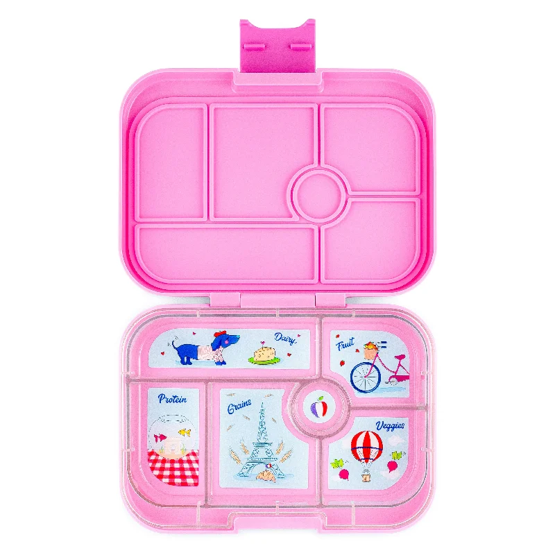 Yumbox Original 6-Compartment Lunch Box - Fifi Pink Paris