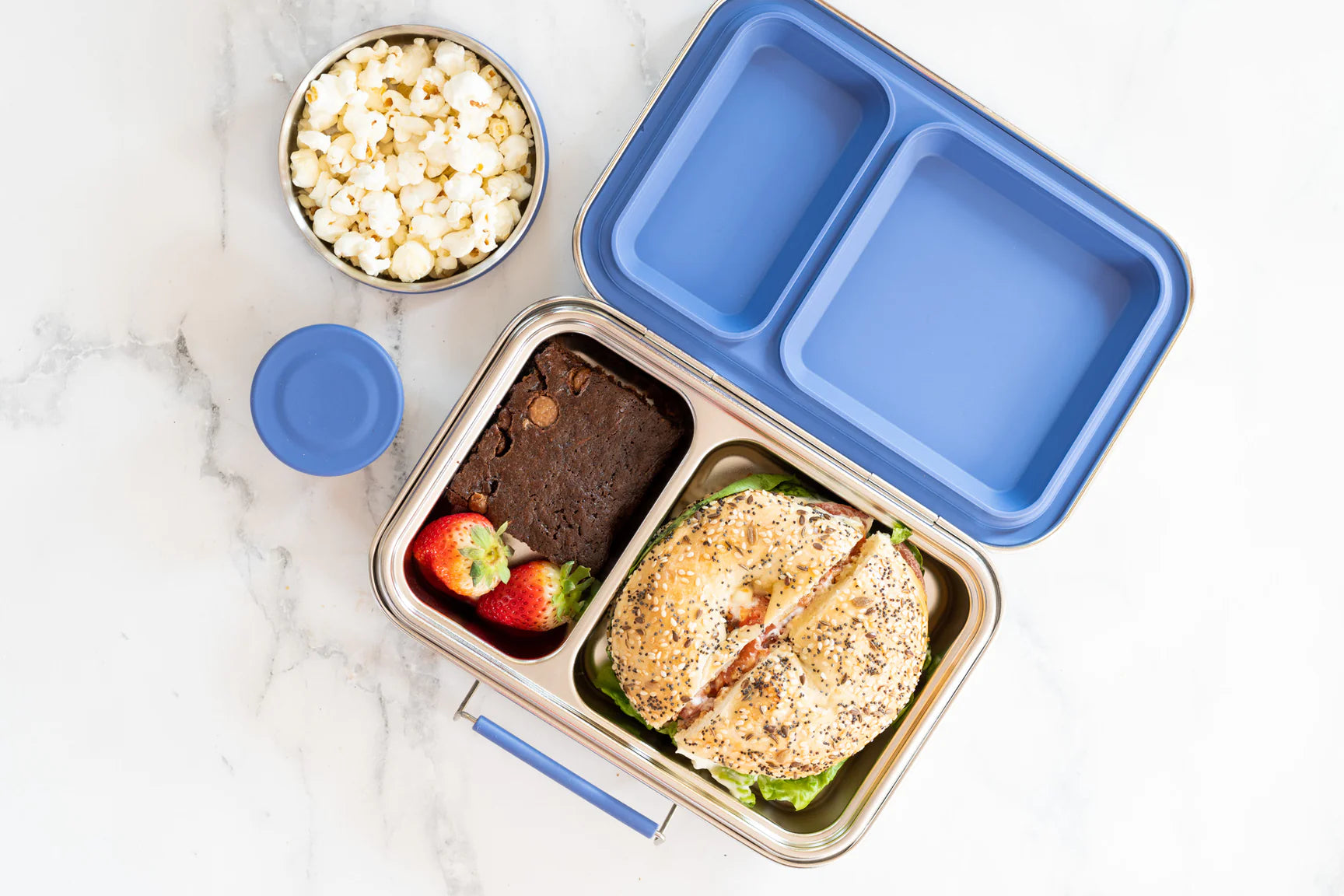 Stainless Steel Lunch Box - 2 compartment