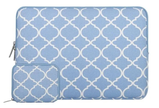 Quatrefoil Blue