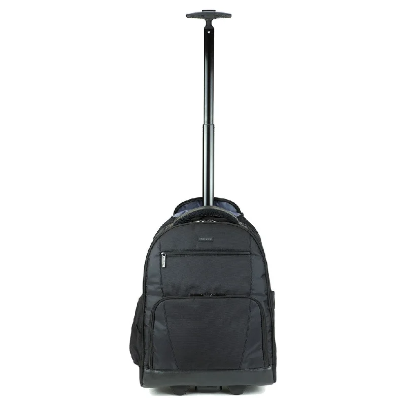 15.4" Rolling Laptop Backpack (Black)