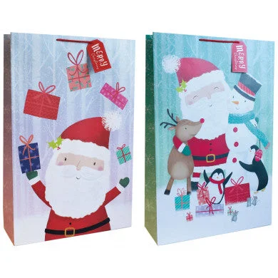 Christmas Gift Bag - Super Jumbo Santa