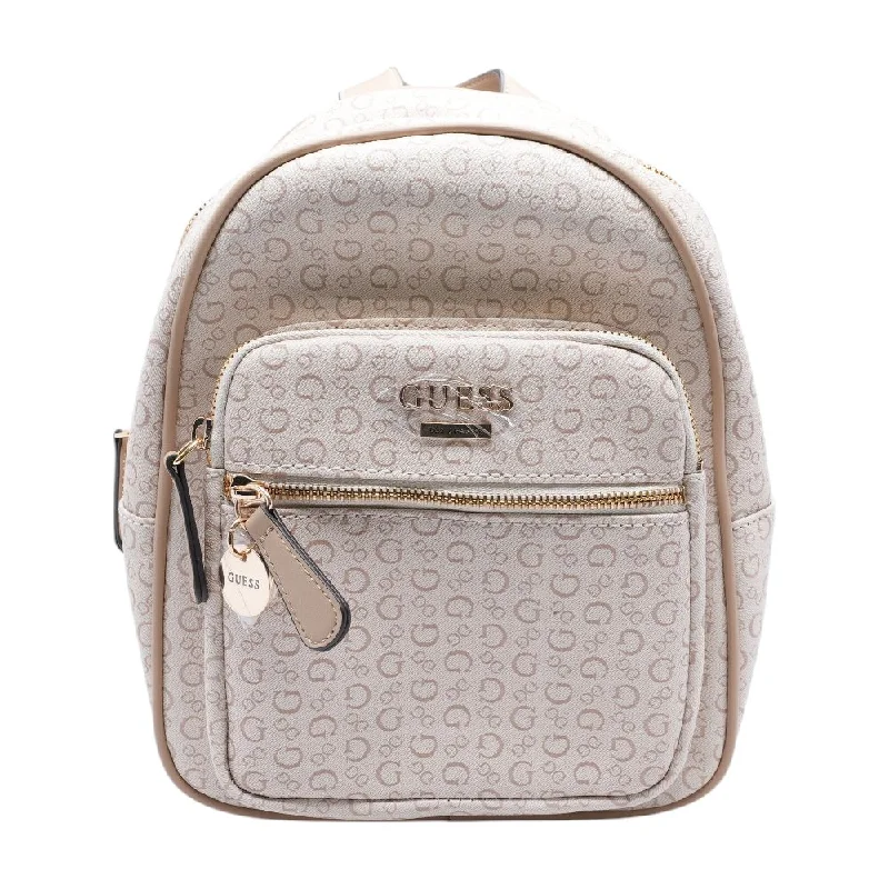 Beige Backpack