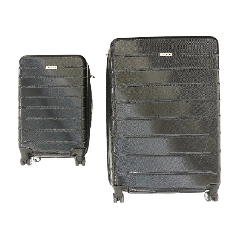 Black Hardside Suitcase Set