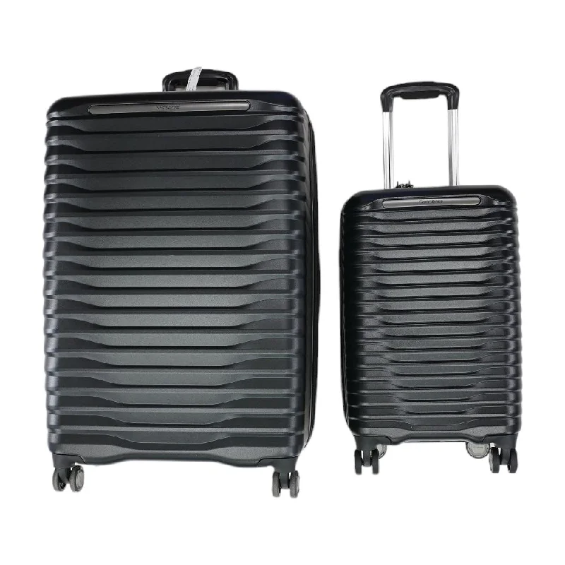 Black Hardside Suitcase Set