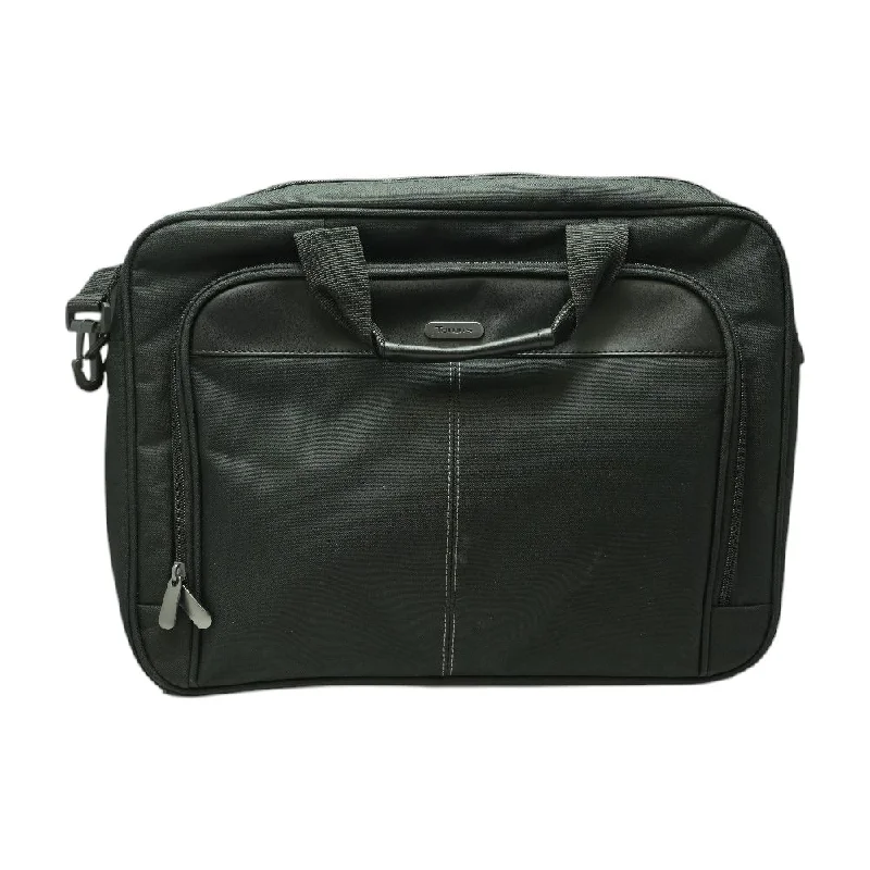 Black Nylon Messenger Bag