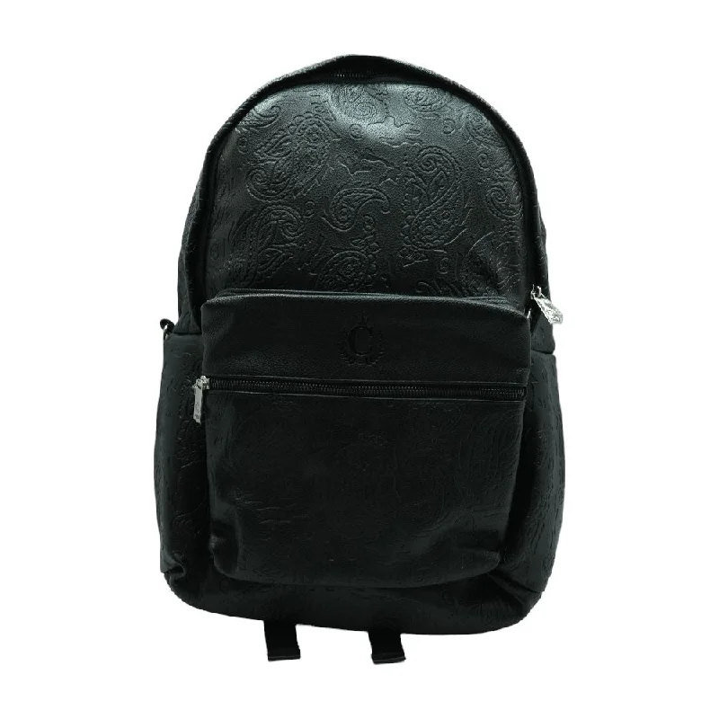 Black Paisley Backpack