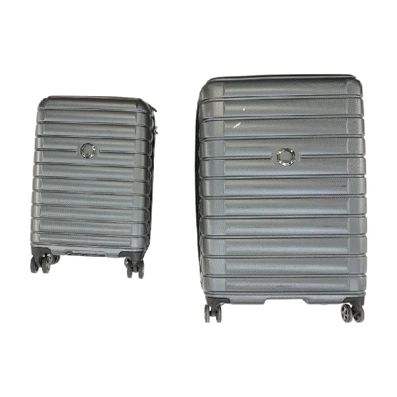 Gray Hardside Suitcase Set