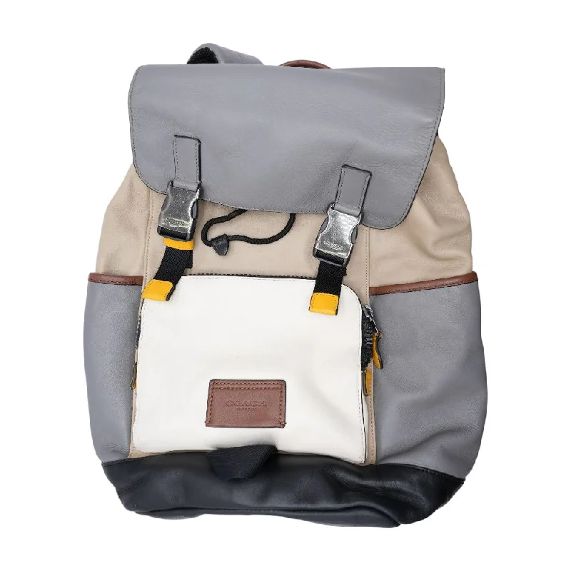 Multi Color Block Backpack