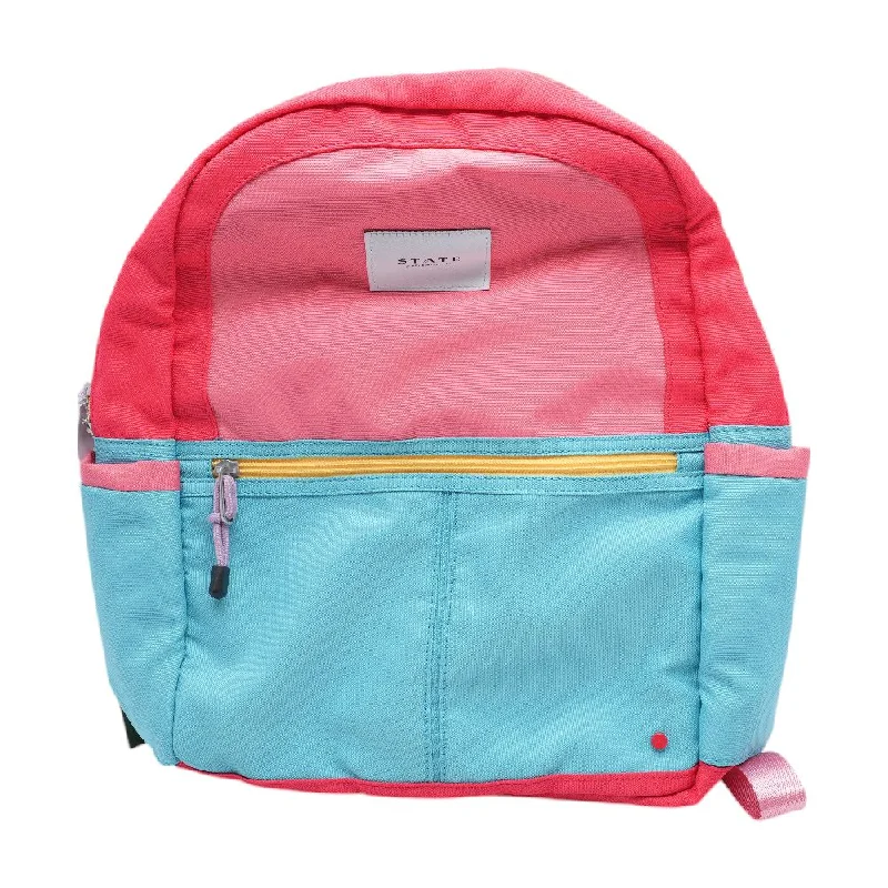 Multi Color Block Backpack