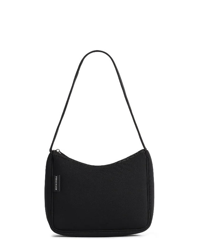 PRENE | THE BANKS BAG NEOPRENE SHOULDER BAG- BLACK