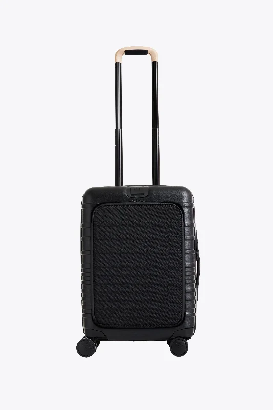 The Front Pocket Carry-On Roller in Black