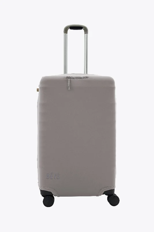 The Medium Check-In Luggage Cover in Grey