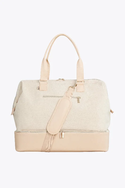 The Weekender in Beige