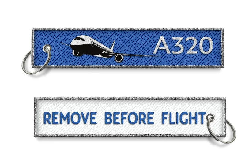 A320 Remove before flight keyring