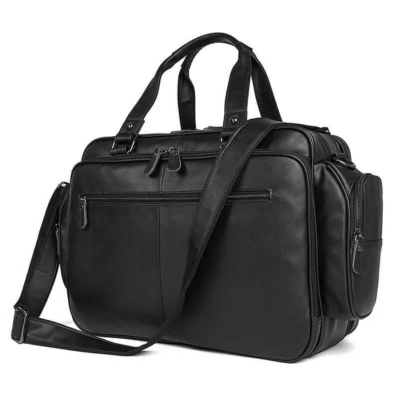 Men's Leather Laptop Bag – Stylish & Functional for Work & Travel