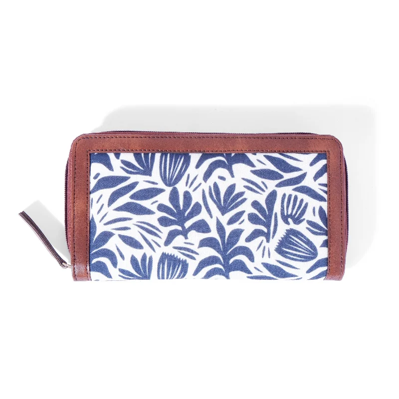 Boho Zip Around Womens Wallet