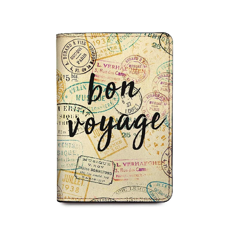 Bon Voyage Passport Cover