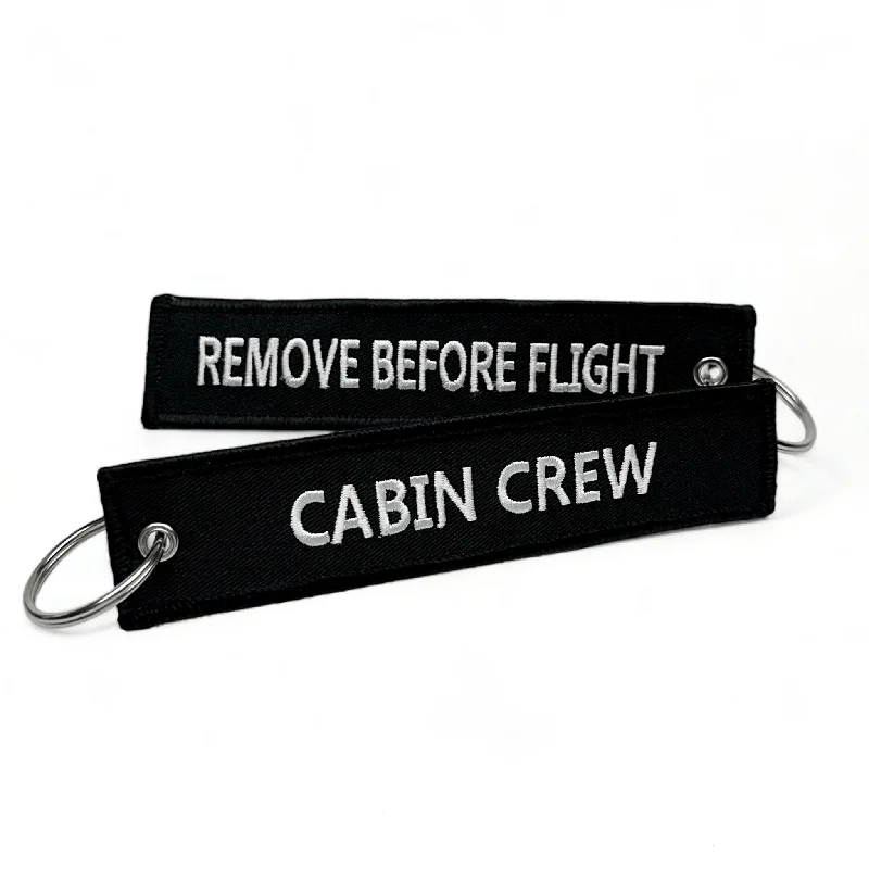 Cabin Crew-Remove Before Flight-Black