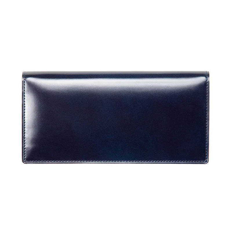 Cordovan Coin Pocket Long Wallet