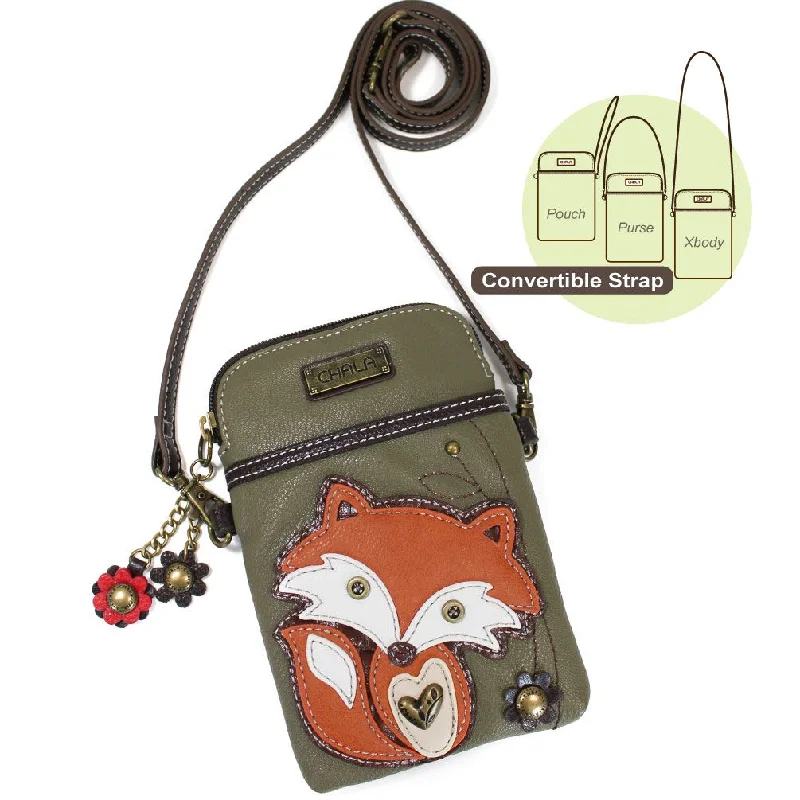 Chala Cellphone Crossbody Handbag FOX