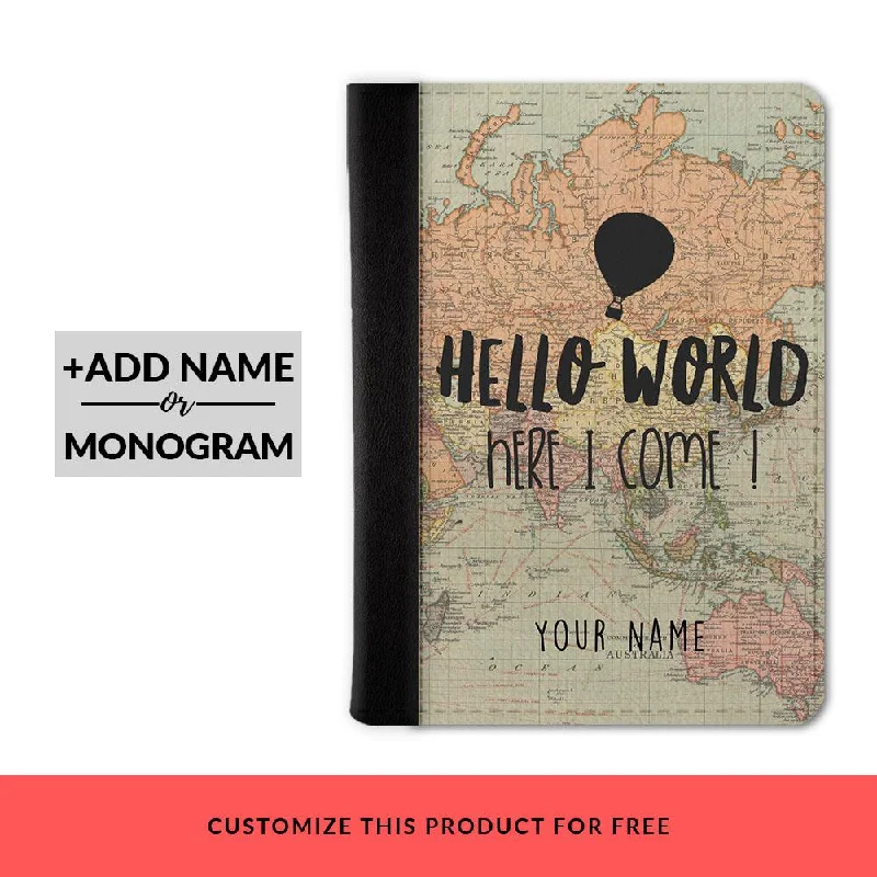 Hello World Custom Passport Cover