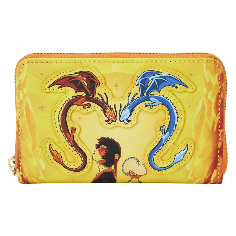 Loungefly Avatar: The Last Airbender Fire Dance Zip Around Wallet