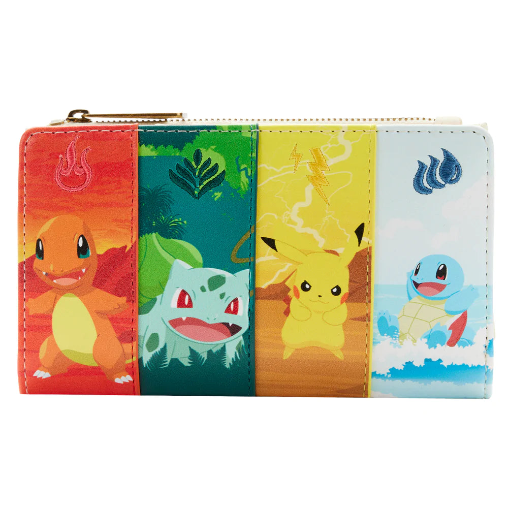 Loungefly Pokémon Elements Flap Wallet