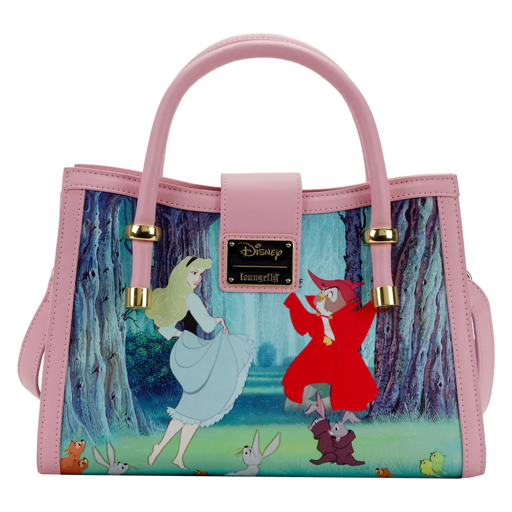 Loungefly Sleeping Beauty Princess Scenes Crossbody Bag