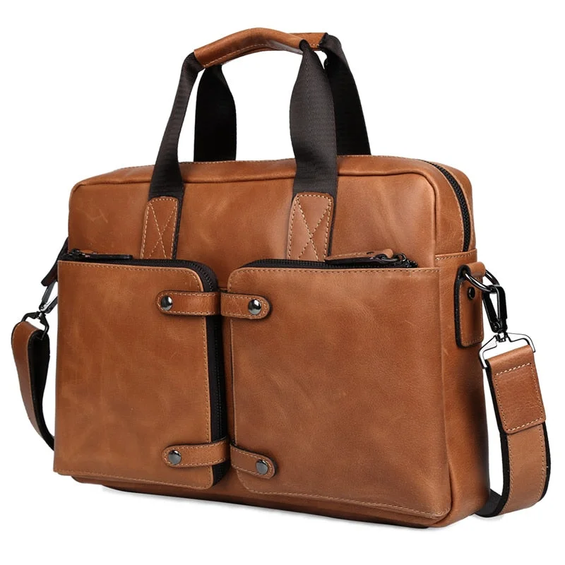 Men fashion briefcase designer handbags high quality