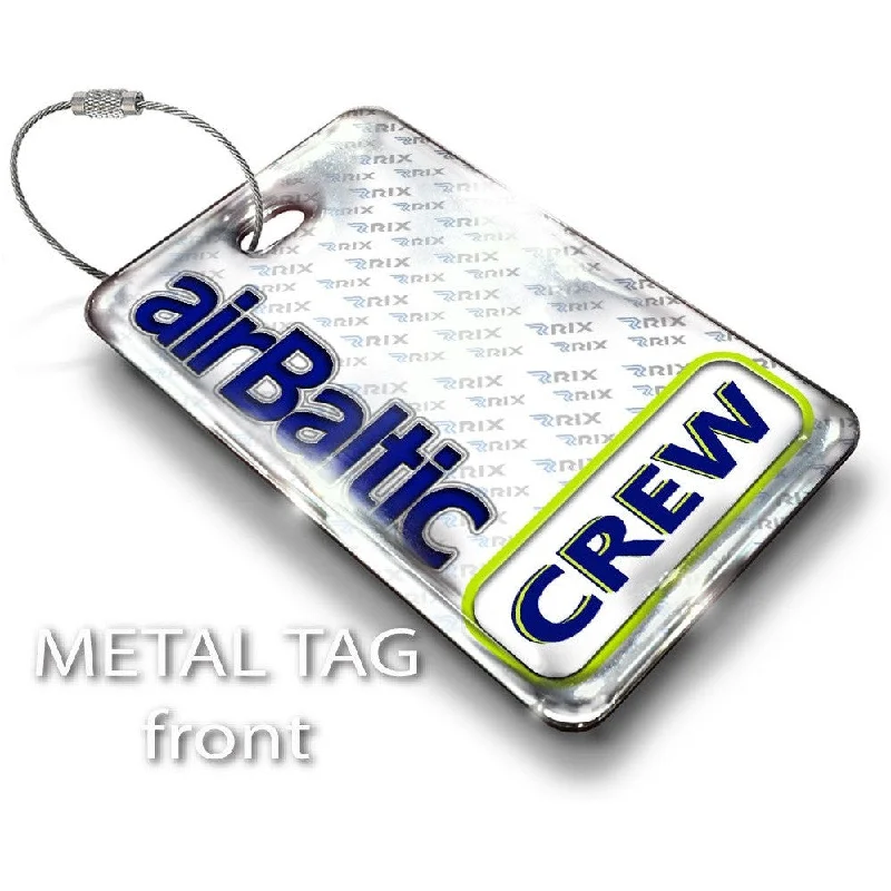 Air Baltic Base Tag