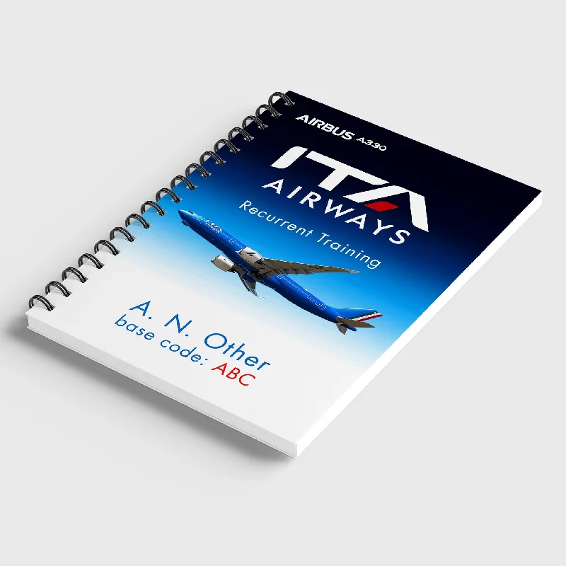 ITA Airways A330 Customised NoteBook